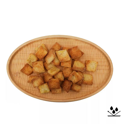 Assiette ovale en bois Hinoki massif à motif ondulé
