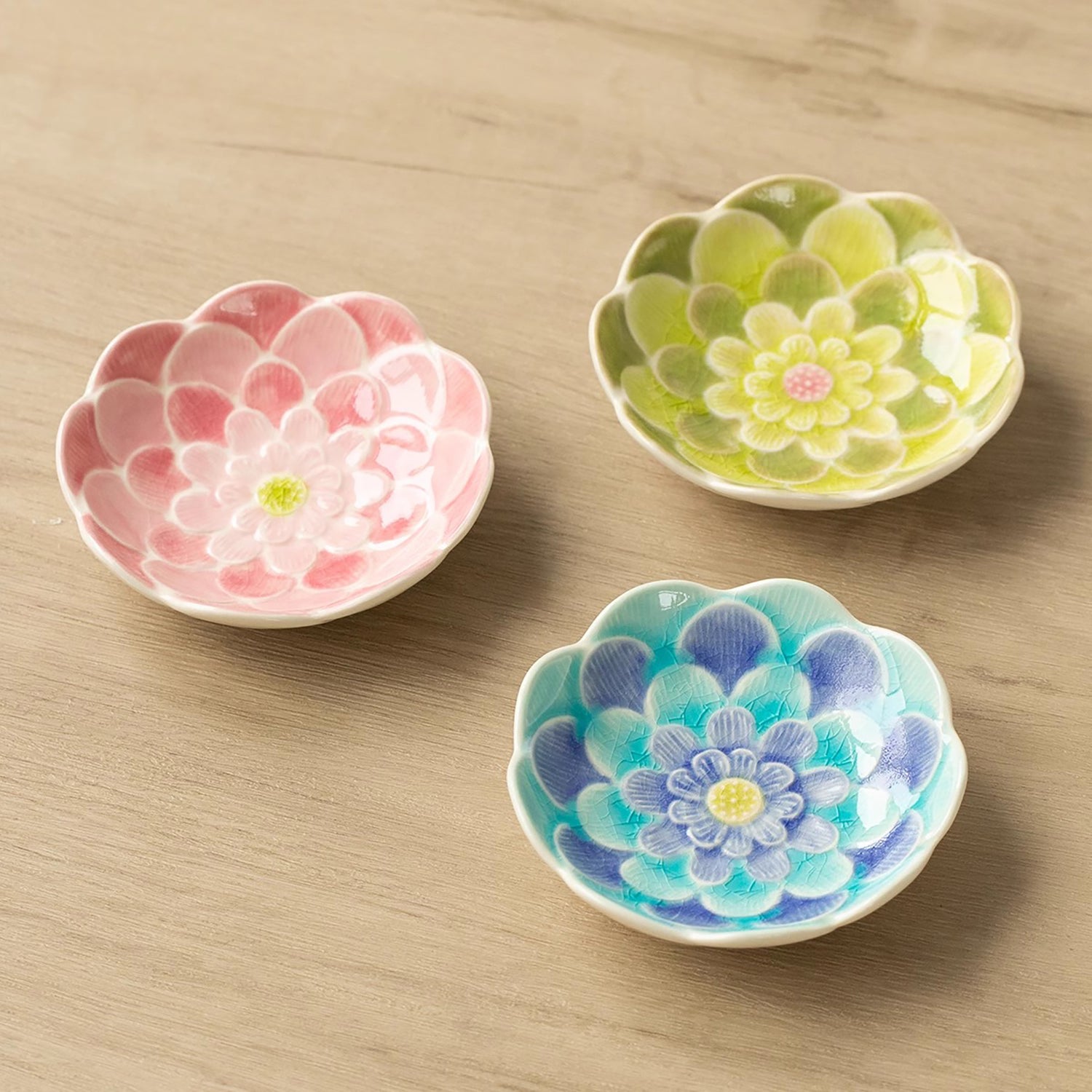 Assiette en céramique Seto yaki