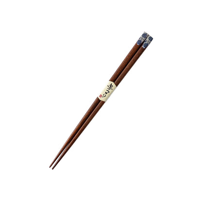 Baguettes Tanaka en bois naturel pointe fine