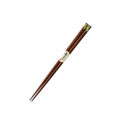 Baguettes Tanaka en bois naturel pointe fine
