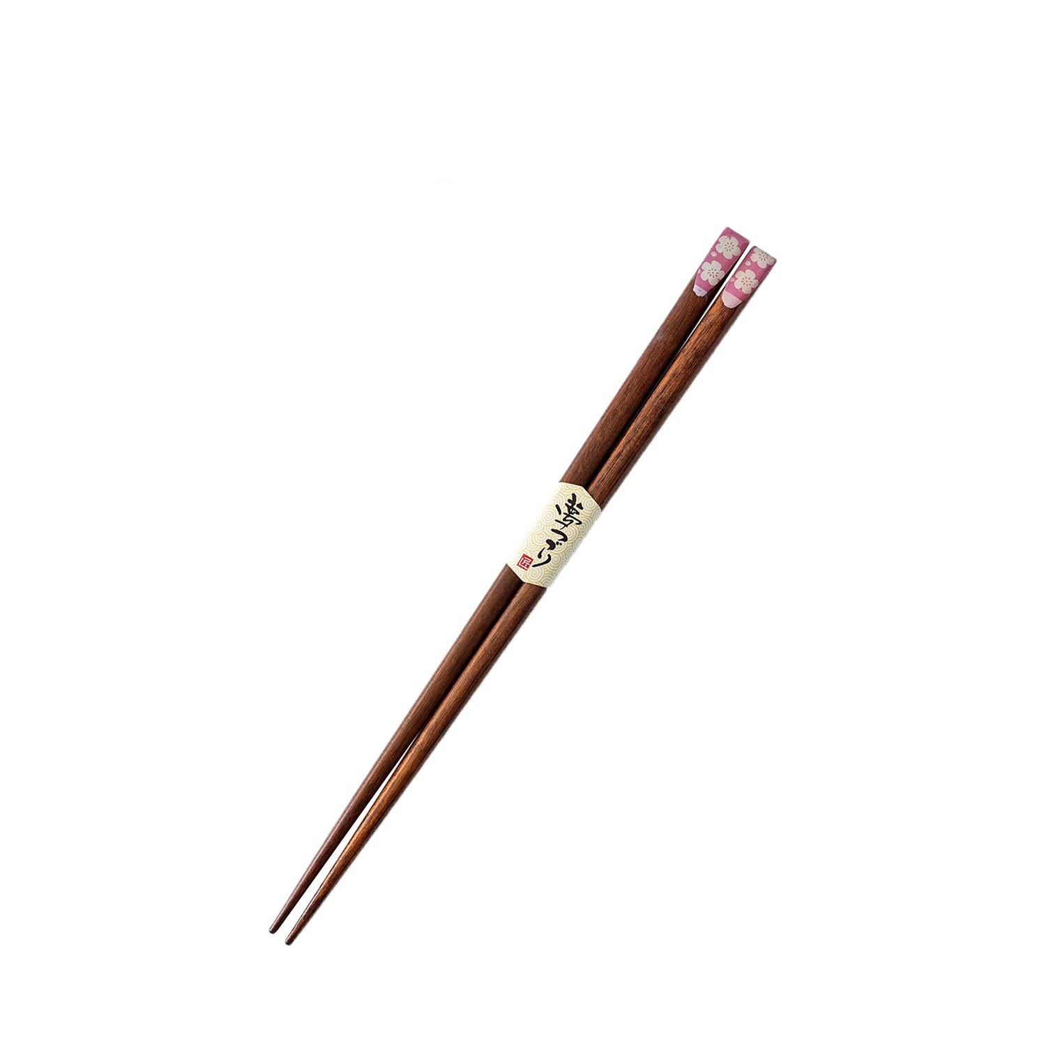 Baguettes Tanaka en bois naturel pointe fine