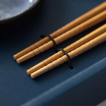 Coffret de baguettes en bois naturel Tanaka Tanahashi