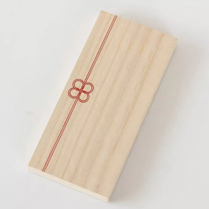 Coffret de baguettes japonaises en bois Maneki Neko