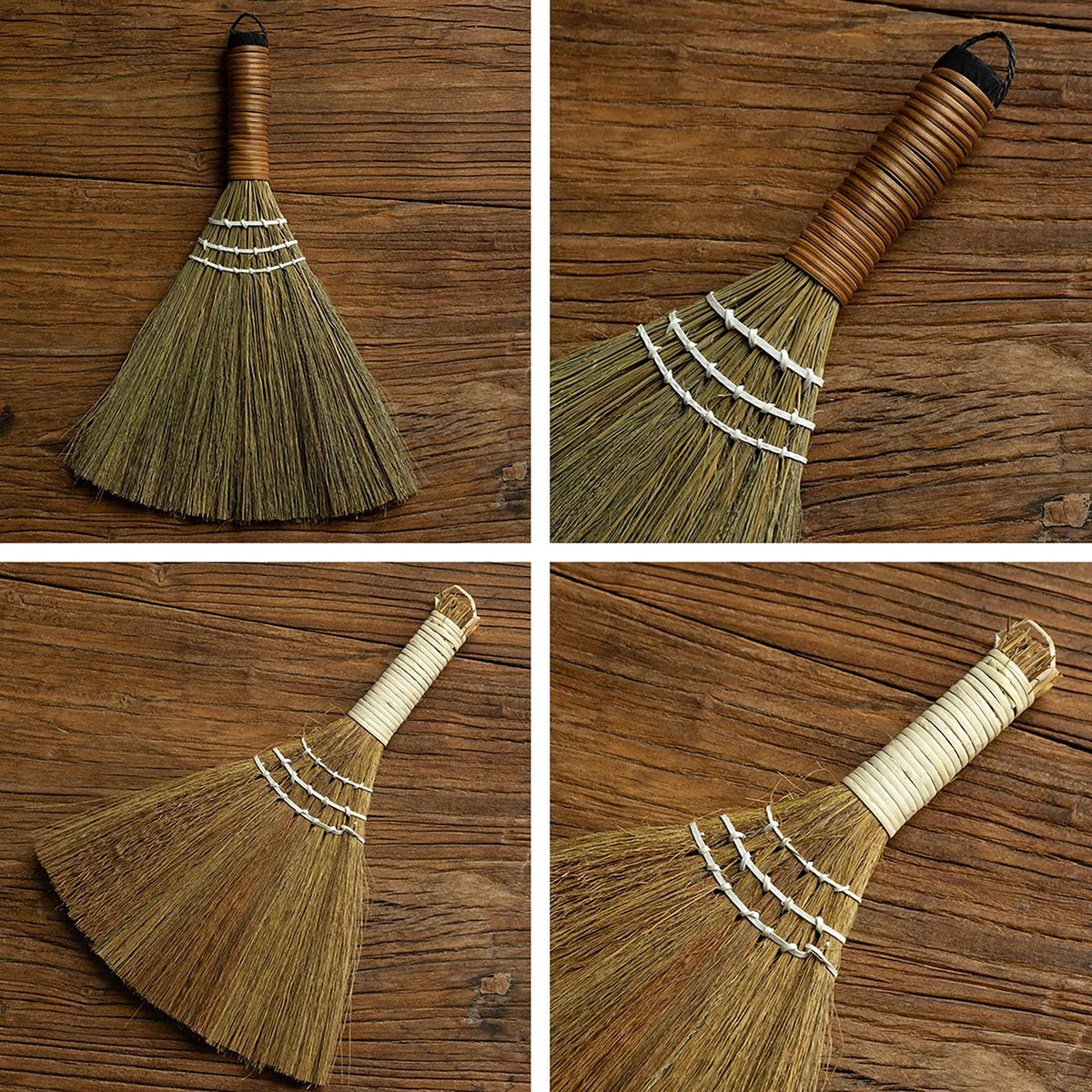 Balai artisanal en herbe naturelle
