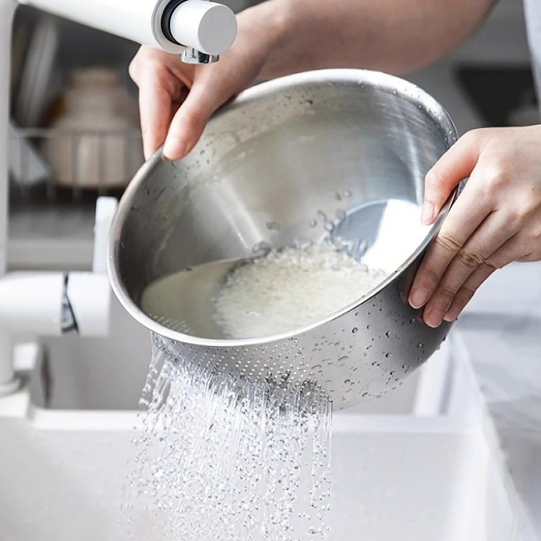 Bassine multifonction en inox Shimoyama
