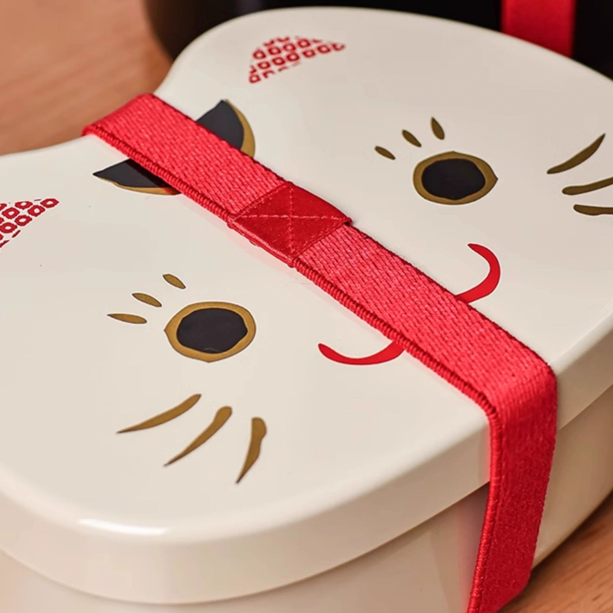 Boîte à bento Maneki-Neko par Hakoya