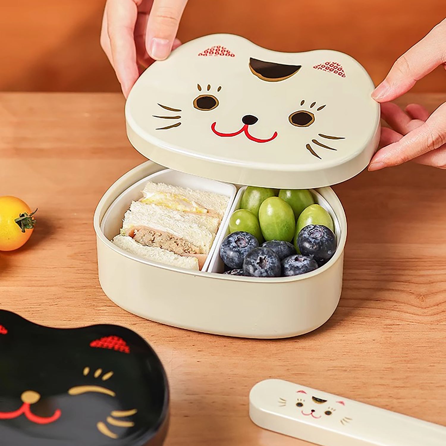 Boîte à bento Maneki-Neko par Hakoya