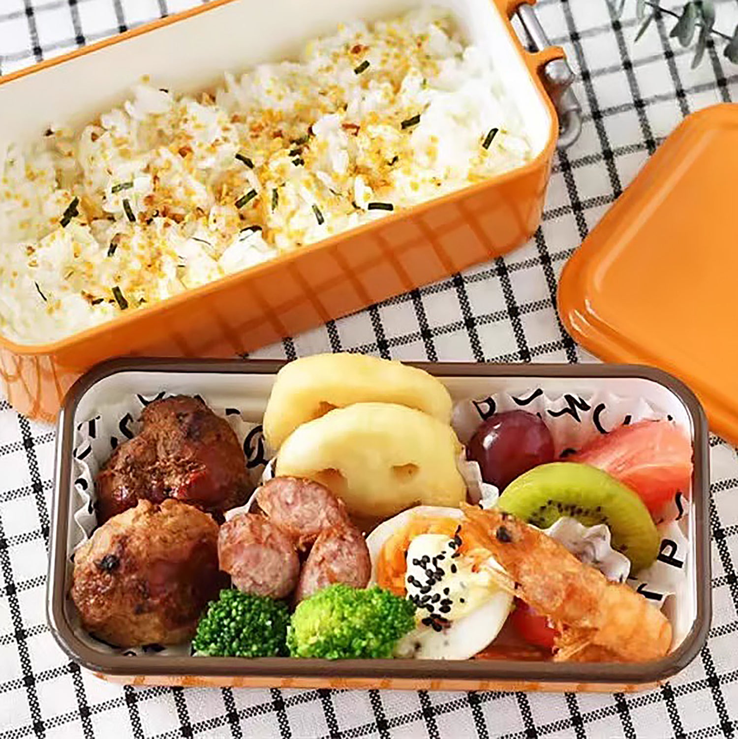 Boîte à bento double couche rétro par SABU