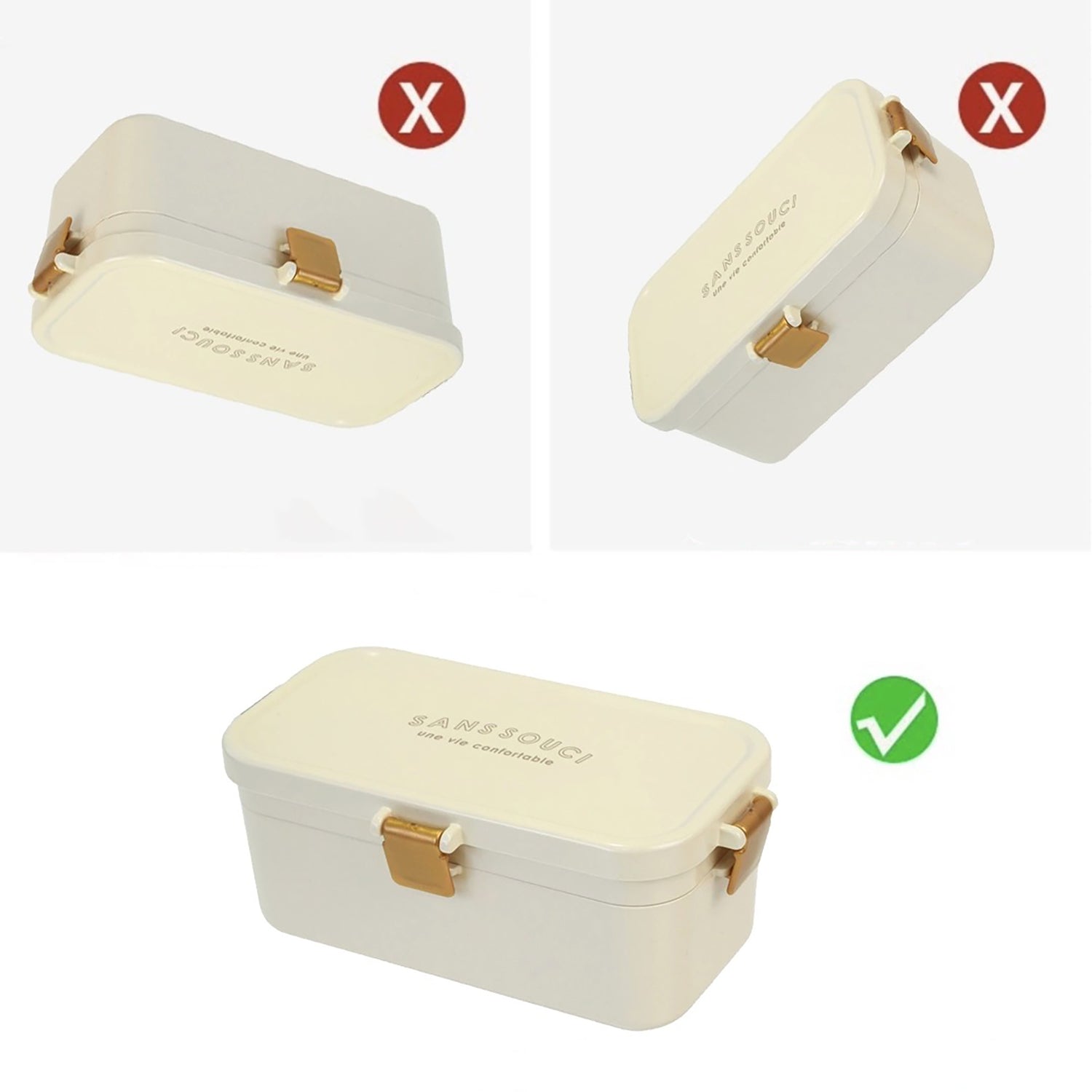 Boîte bento SABU double étage