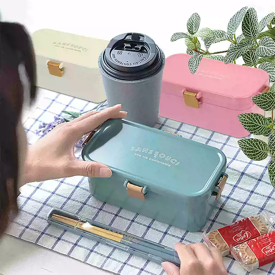 Boîte bento SABU double étage