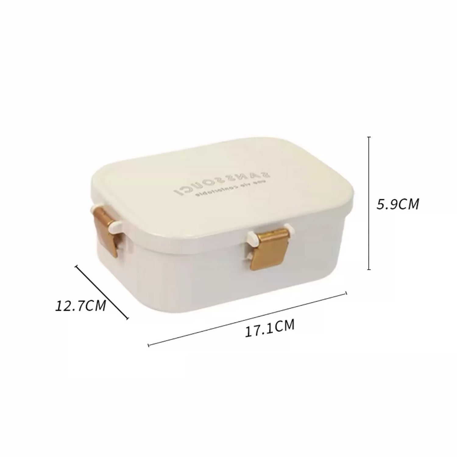 Boîte bento japonaise Sabu 620ml simple étage