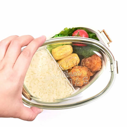 Boîte bento Sabu avec le couvercle transparent
