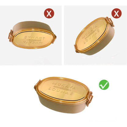 Boîte bento Sabu avec le couvercle transparent
