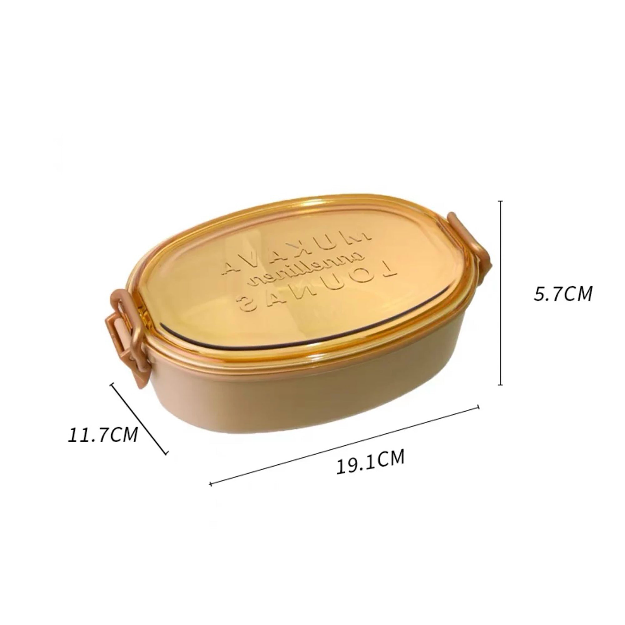 Boîte bento Sabu avec le couvercle transparent