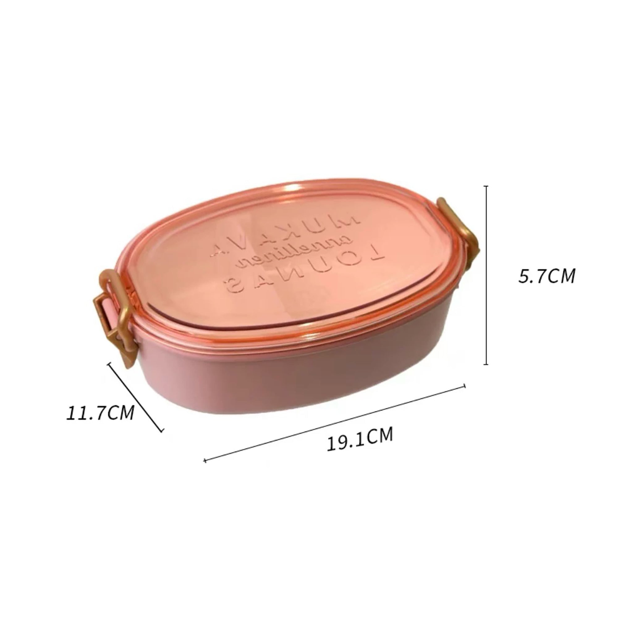 Boîte bento Sabu avec le couvercle transparent