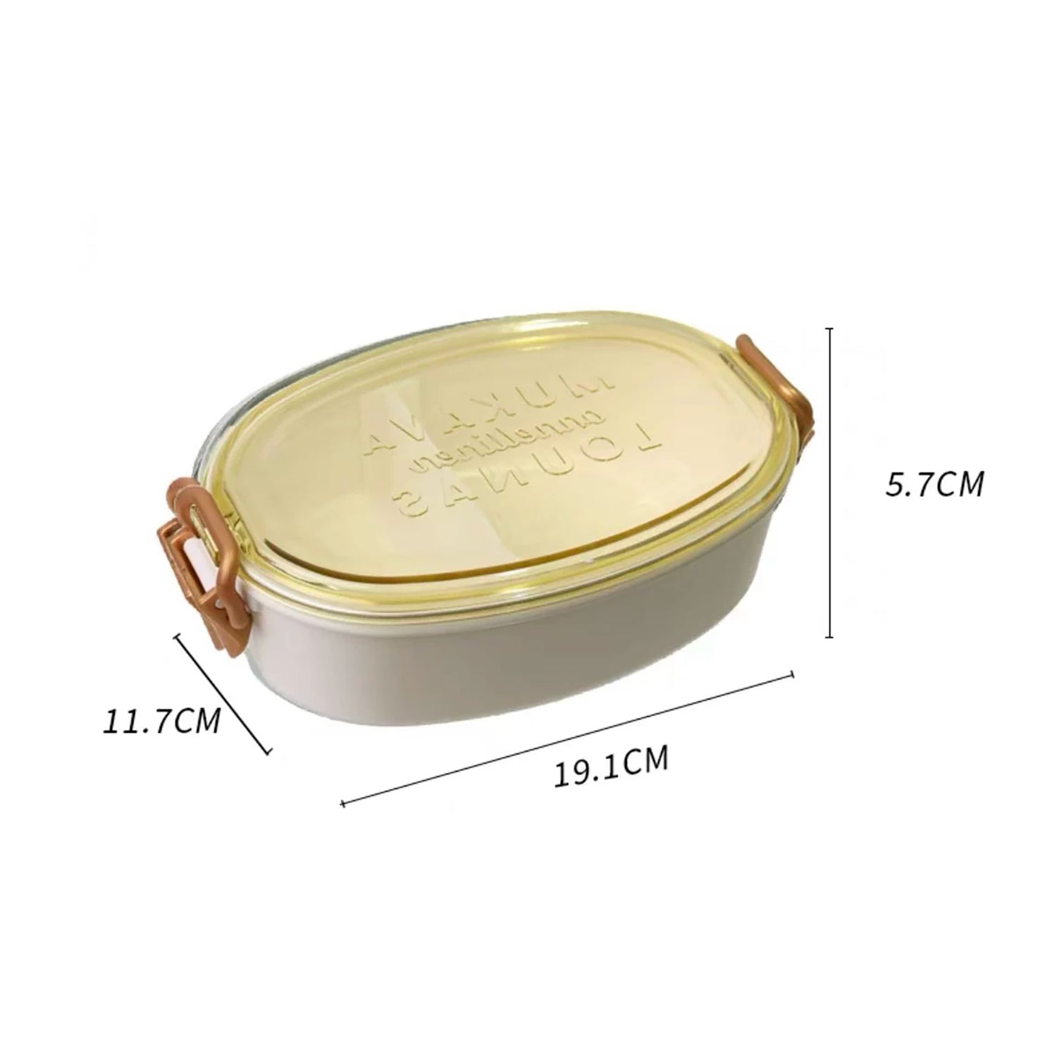 Boîte bento Sabu avec le couvercle transparent
