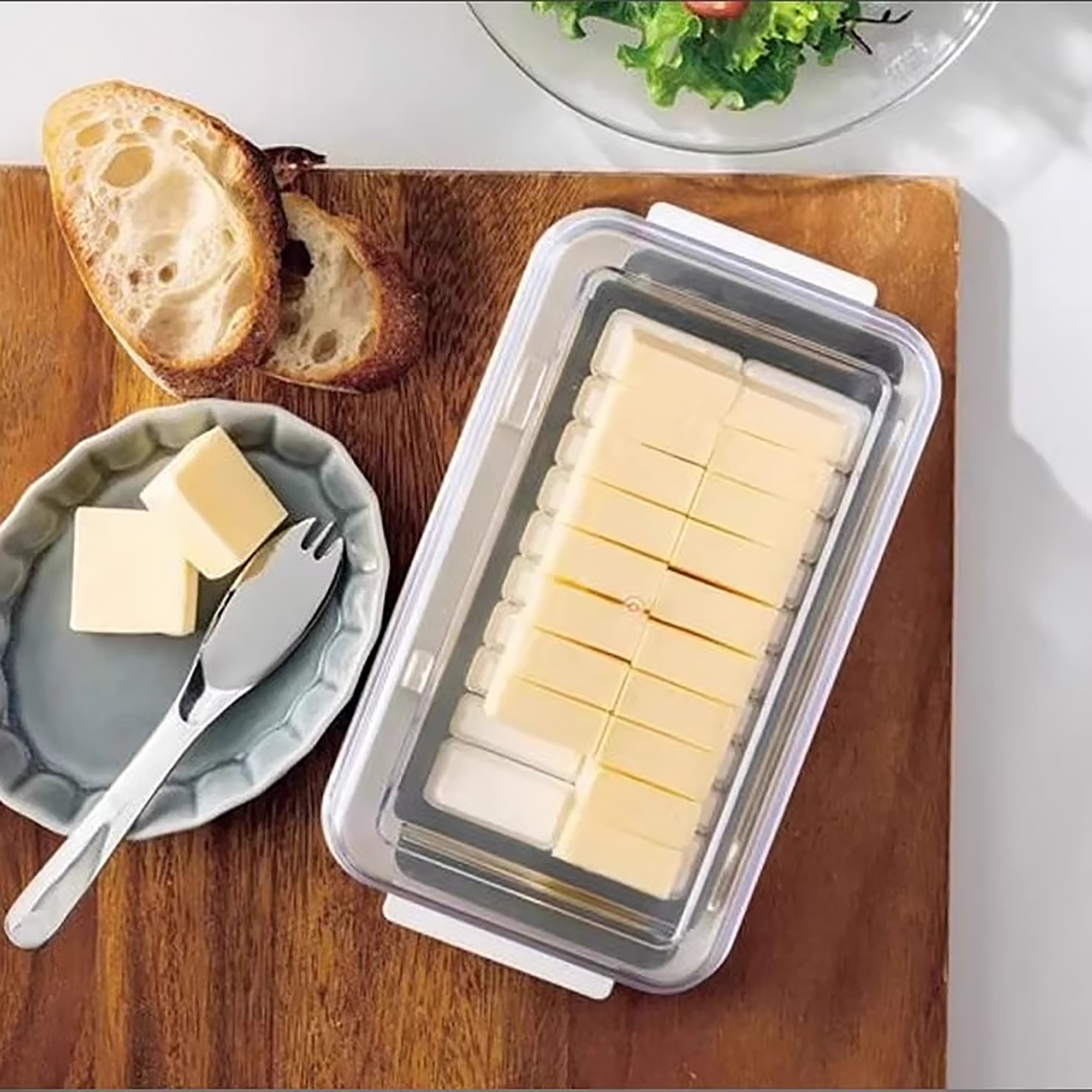 Boîte Skater pour découper et conserver le beurre