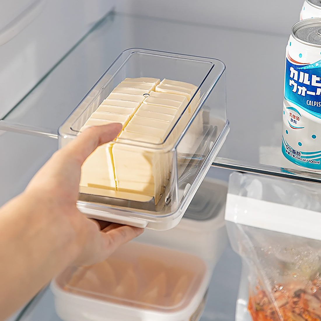 Boîte Skater pour découper et conserver le beurre