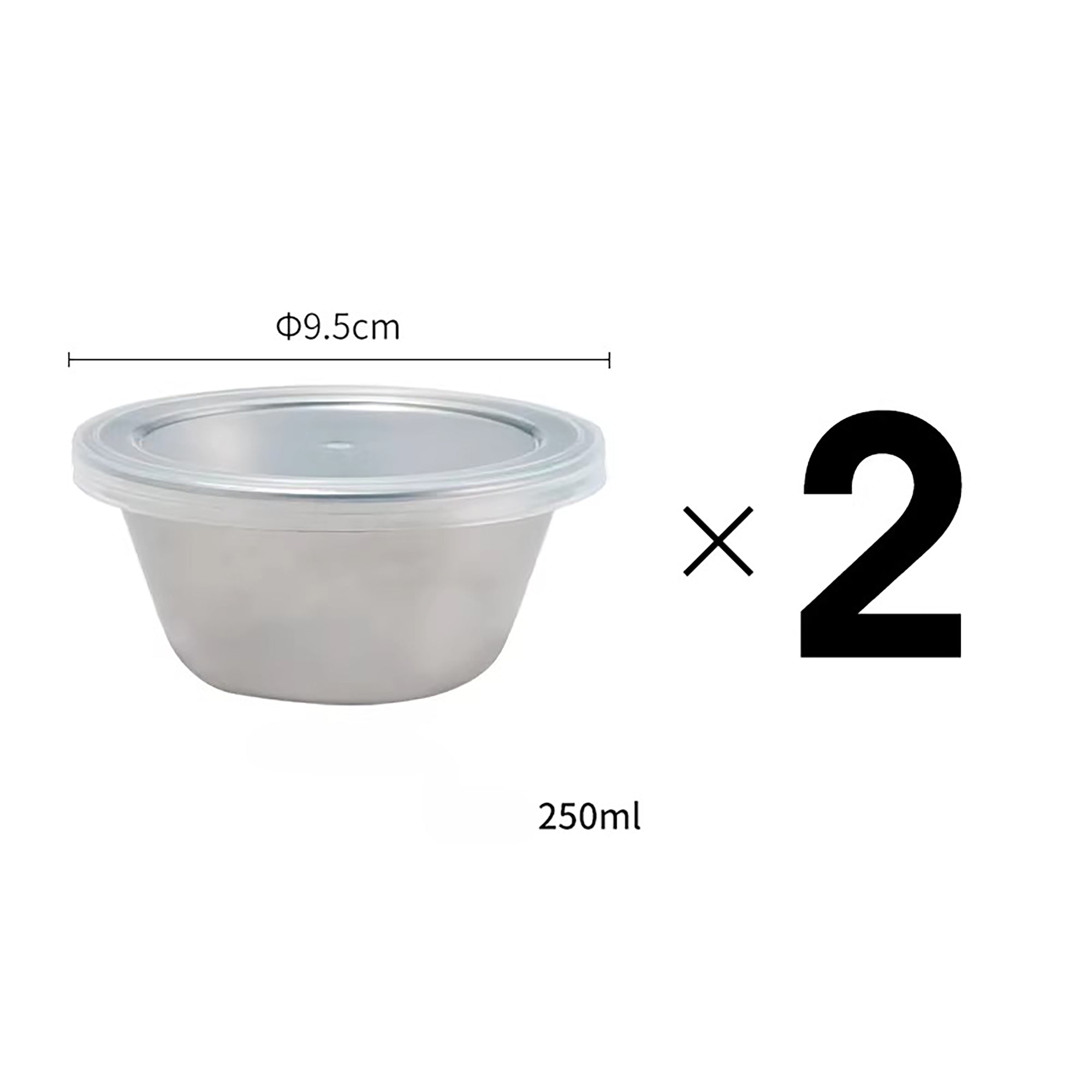 Shimoyama Frischhaltedosen aus Edelstahl 304