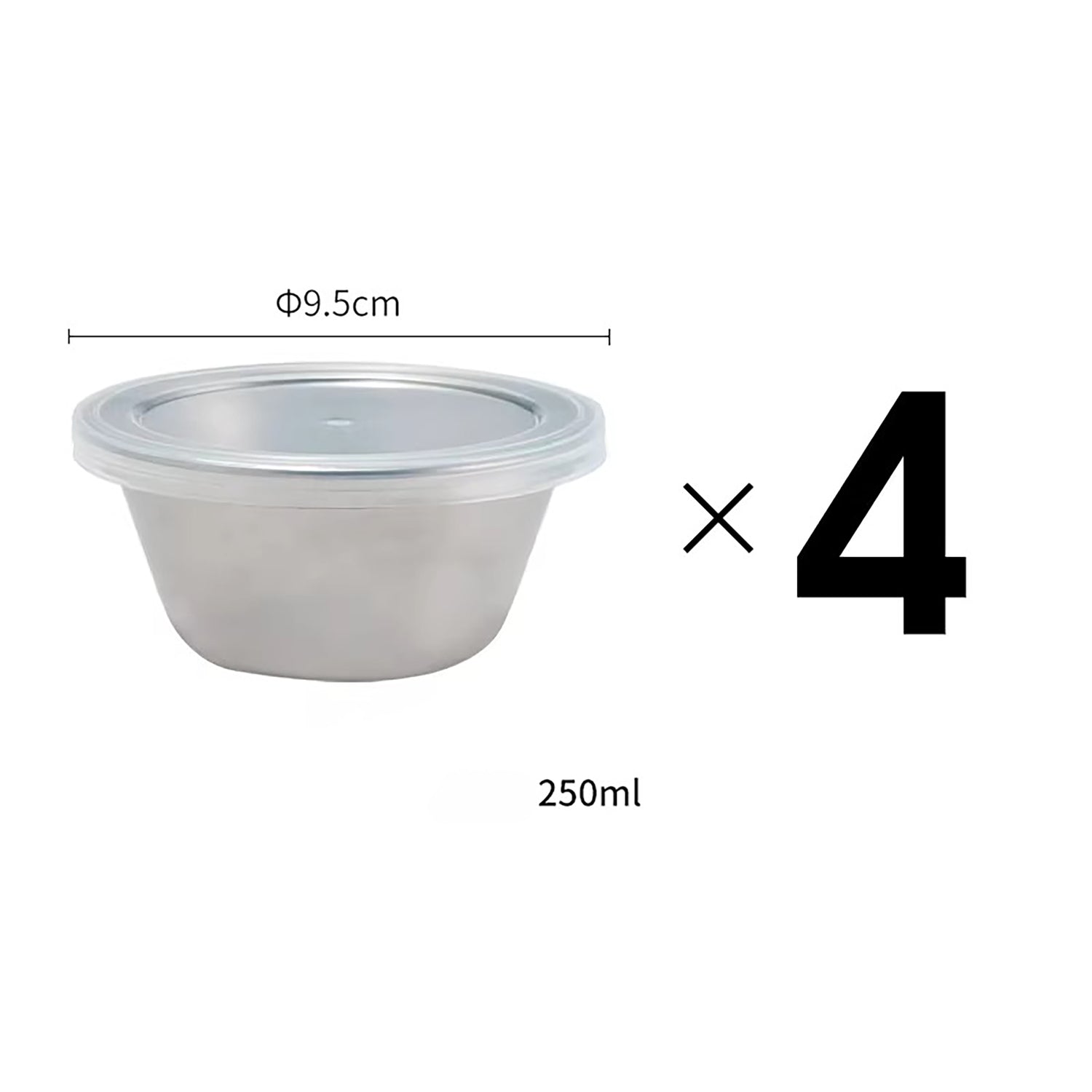 Shimoyama Frischhaltedosen aus Edelstahl 304