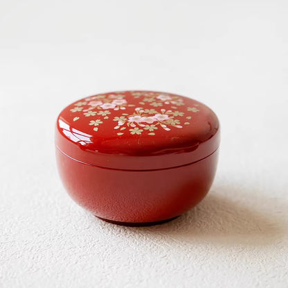Boîte laquée sakura Yamanaka