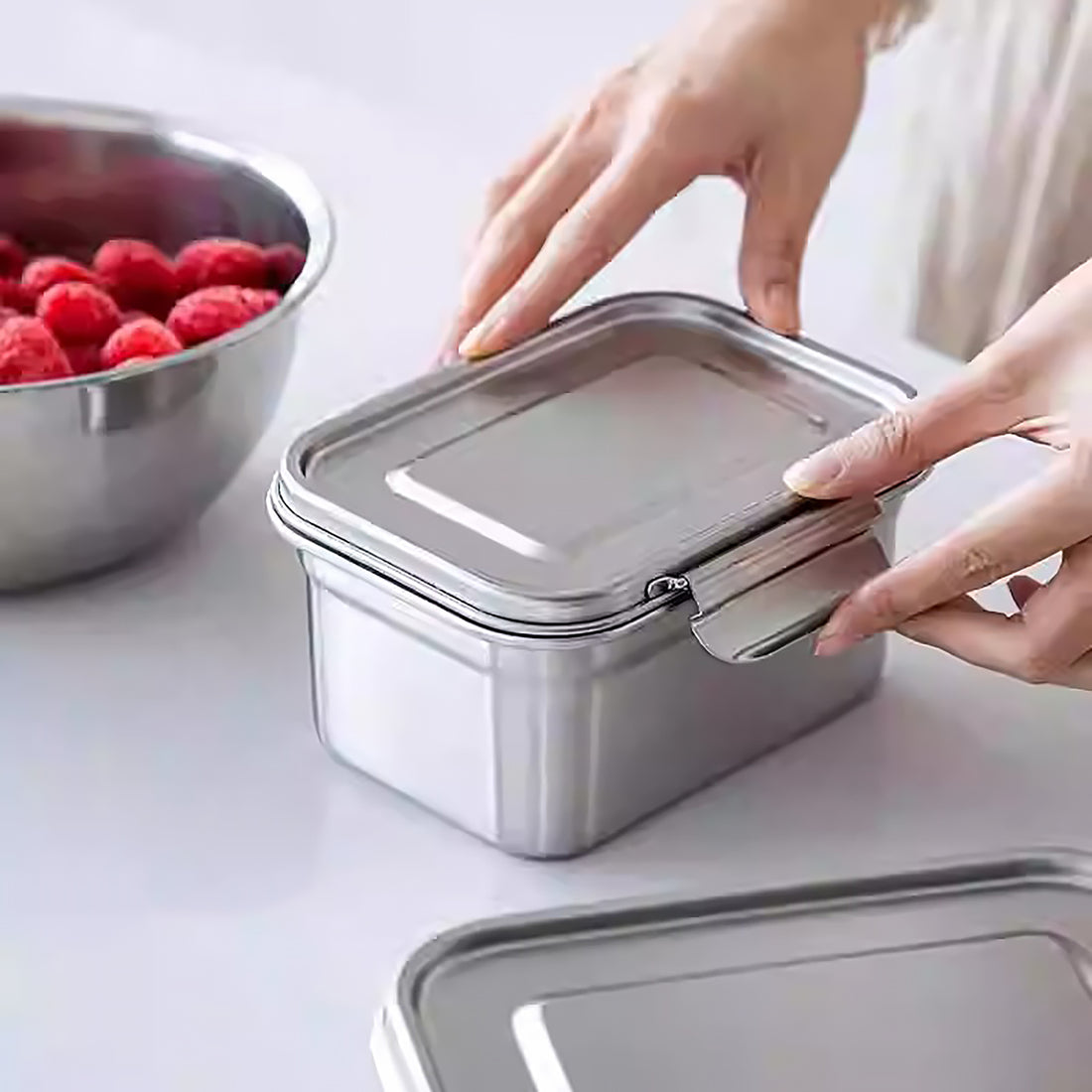 Boîte alimentaire SHIMOYAMA en inox