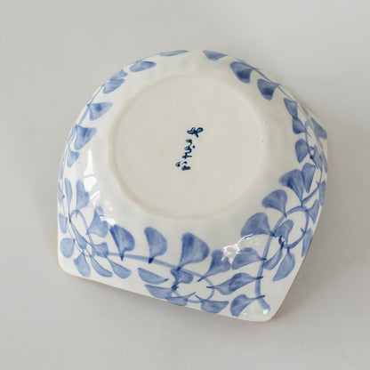 Bol carré Mino-yaki en céramique