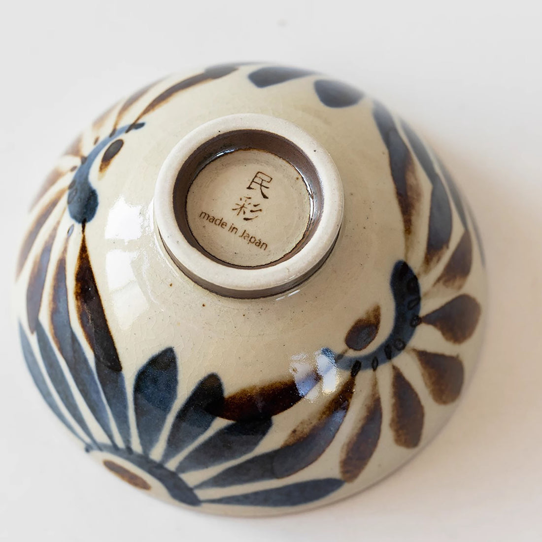 Bol en céramique traditionnelle Minoyaki