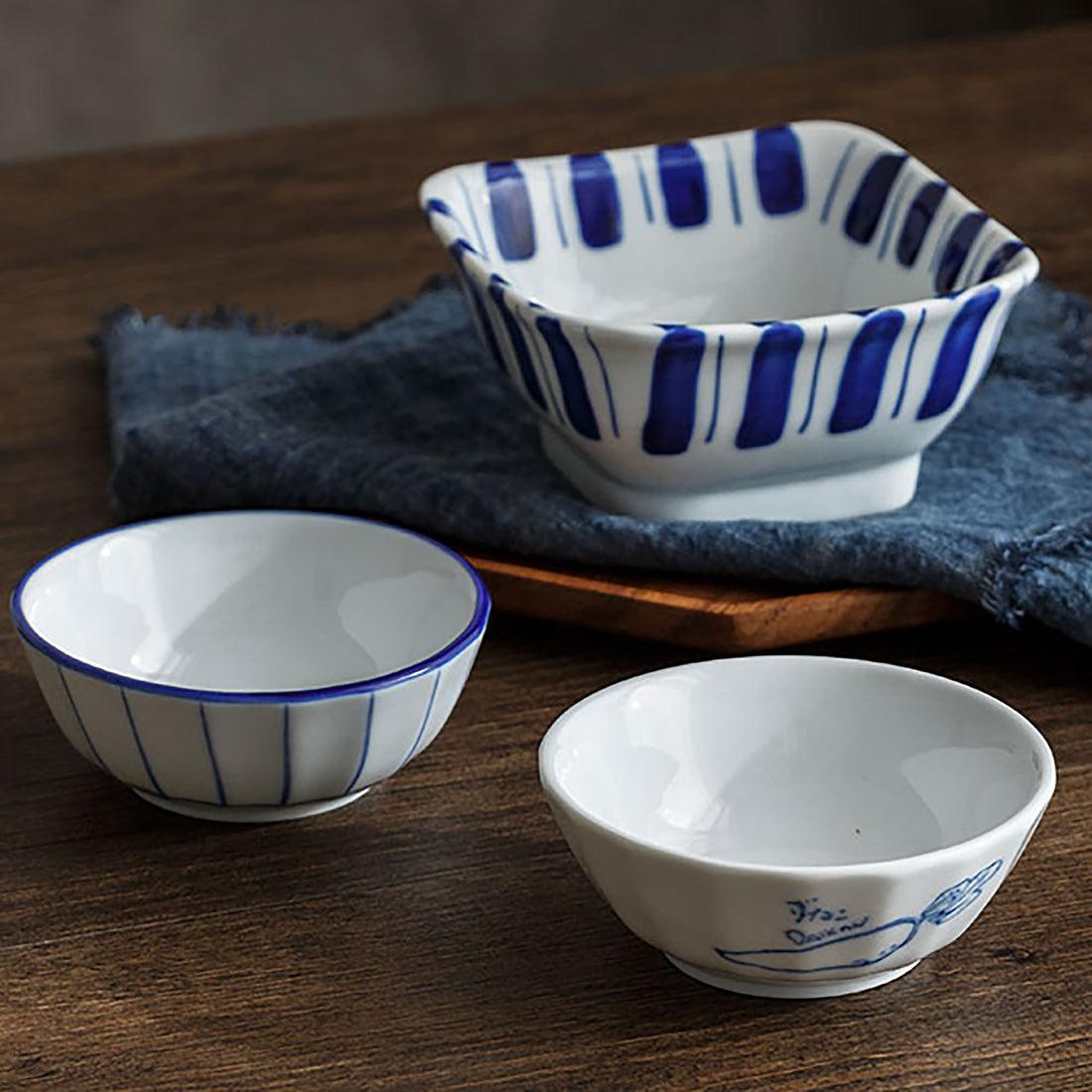 Traditional Japanese bowls