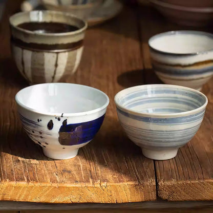 Bol en céramique Mino-yaki style minimaliste japonais