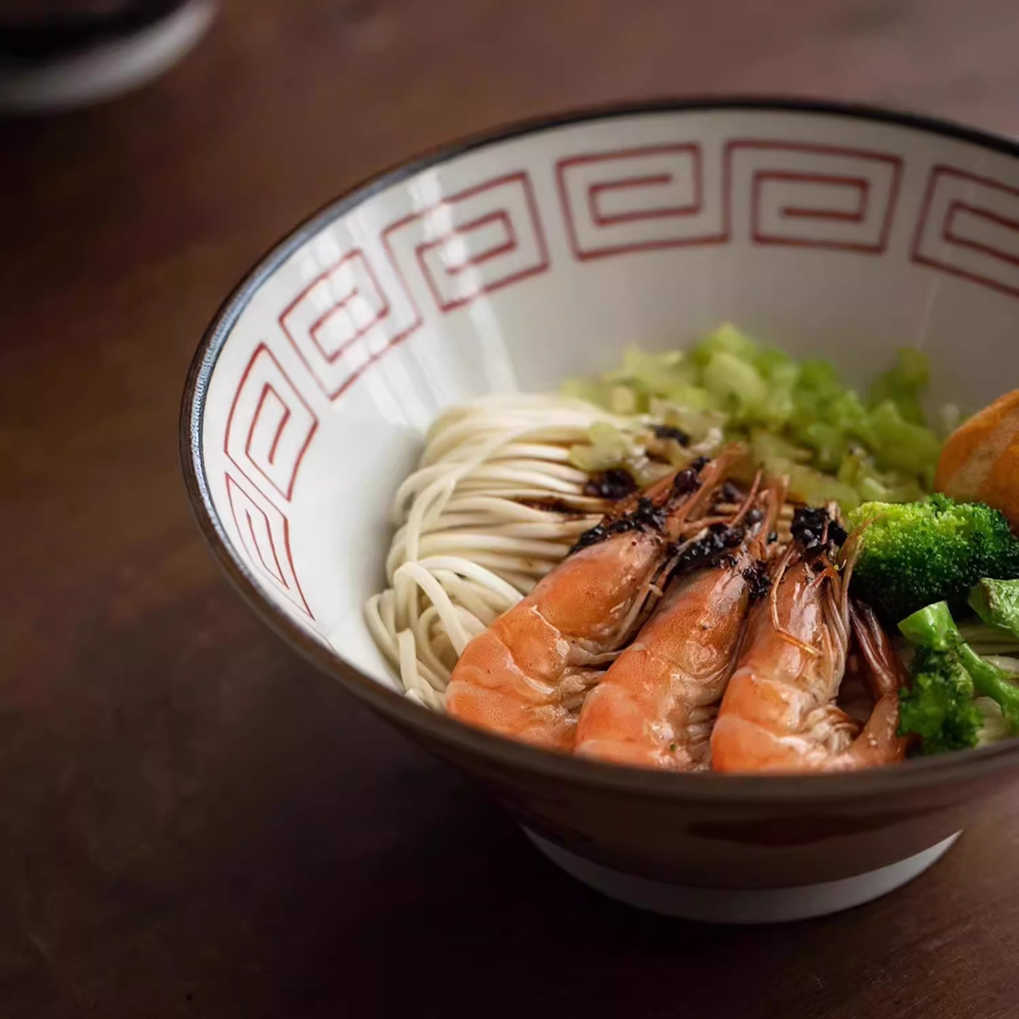 Bol à ramen japonais Minoyaki motif dragon