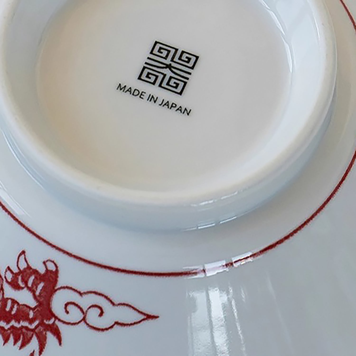 Bol à ramen japonais Minoyaki motif dragon