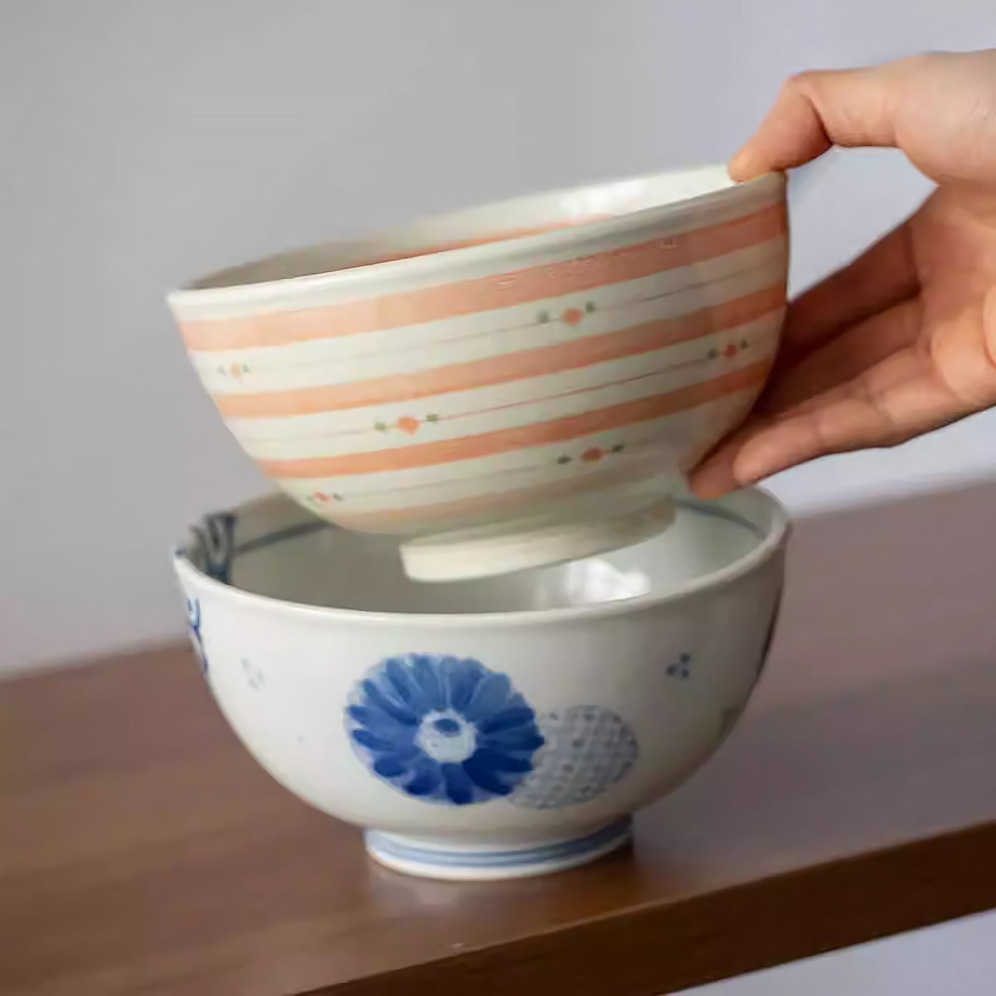 Bol à ramen en céramique Minoyaki