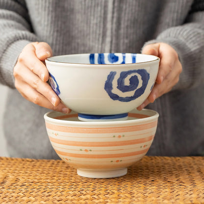 Bol à ramen en céramique Minoyaki