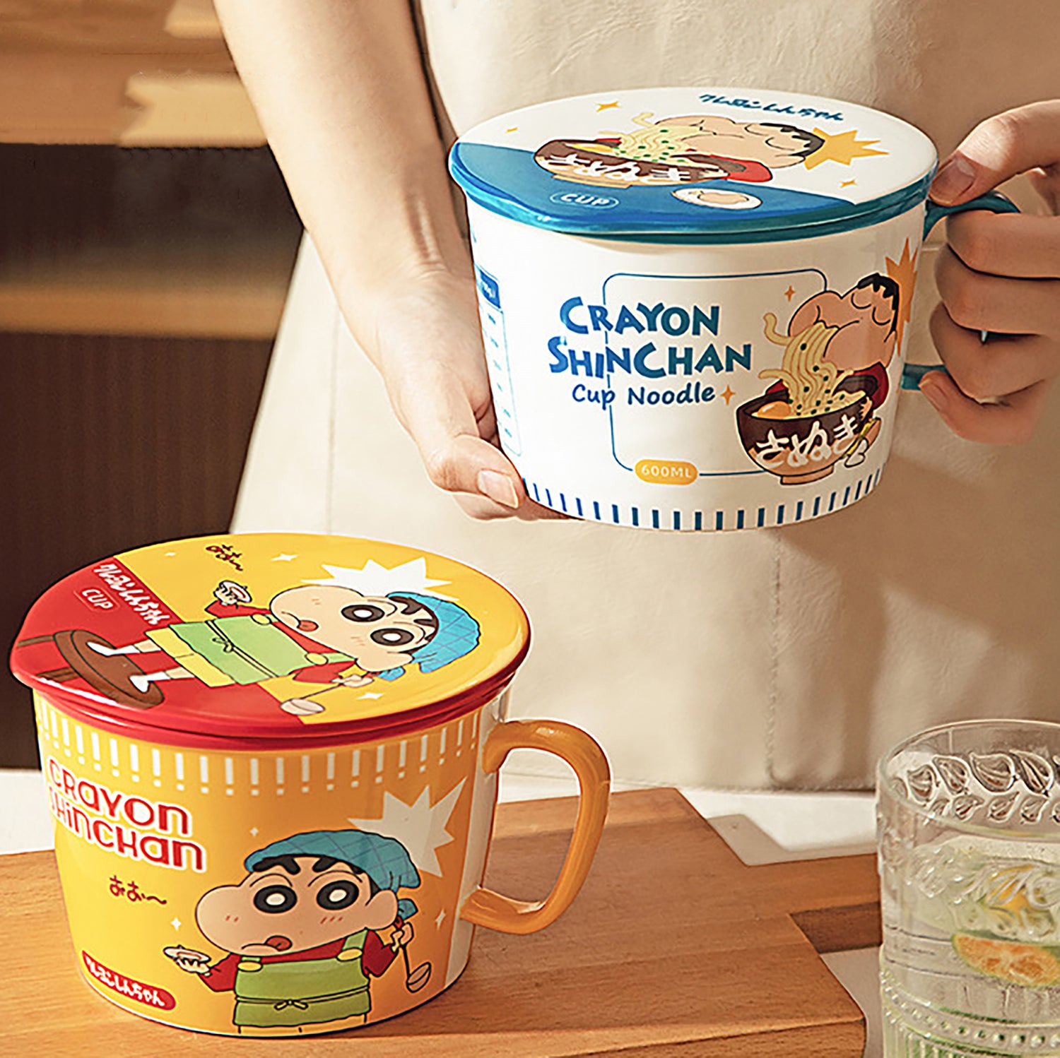 BOL RAMEN avec motif SHINCHAN