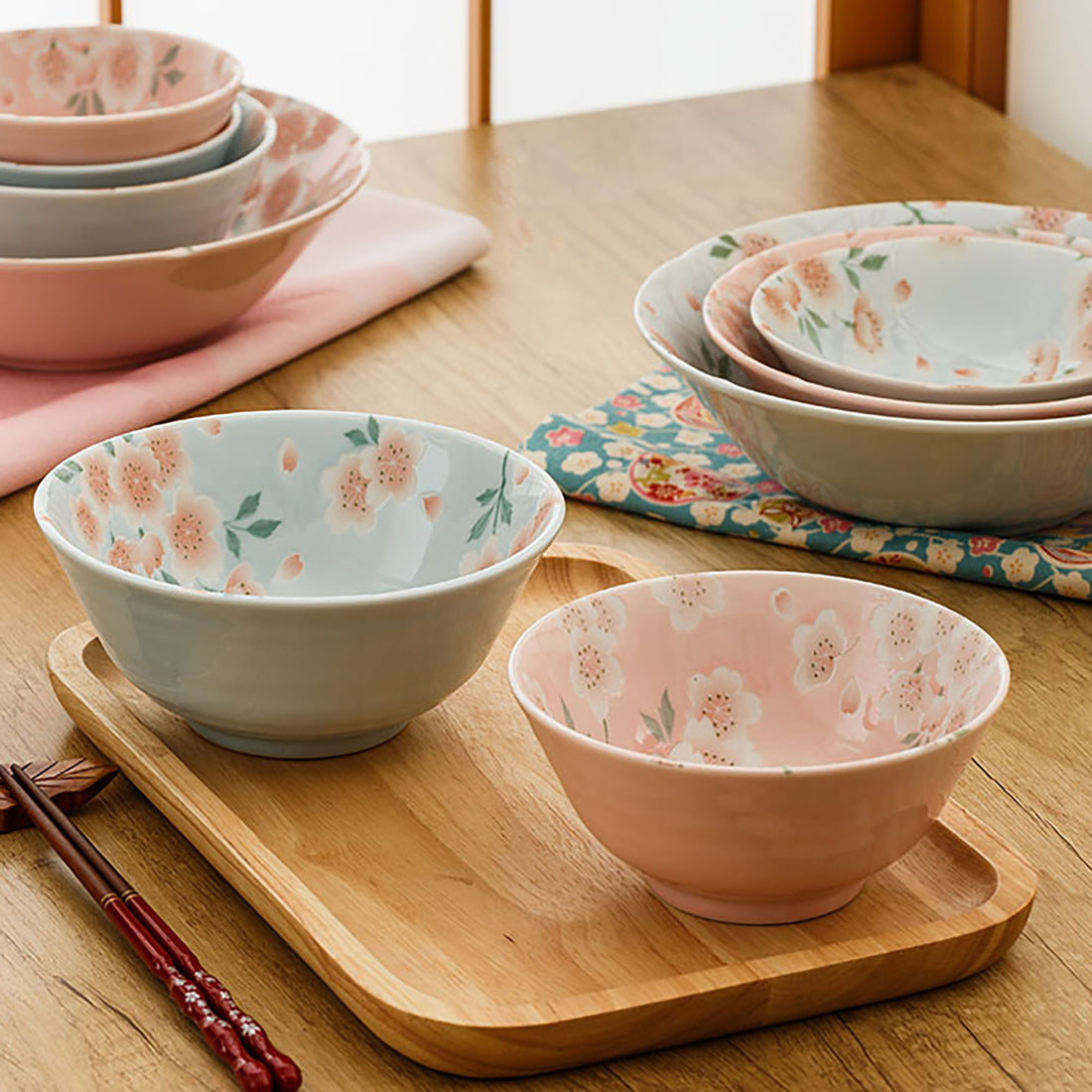 Bol avec motif romantique sakura
