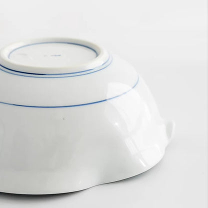 Bol profond Arita motif fleur de gourde