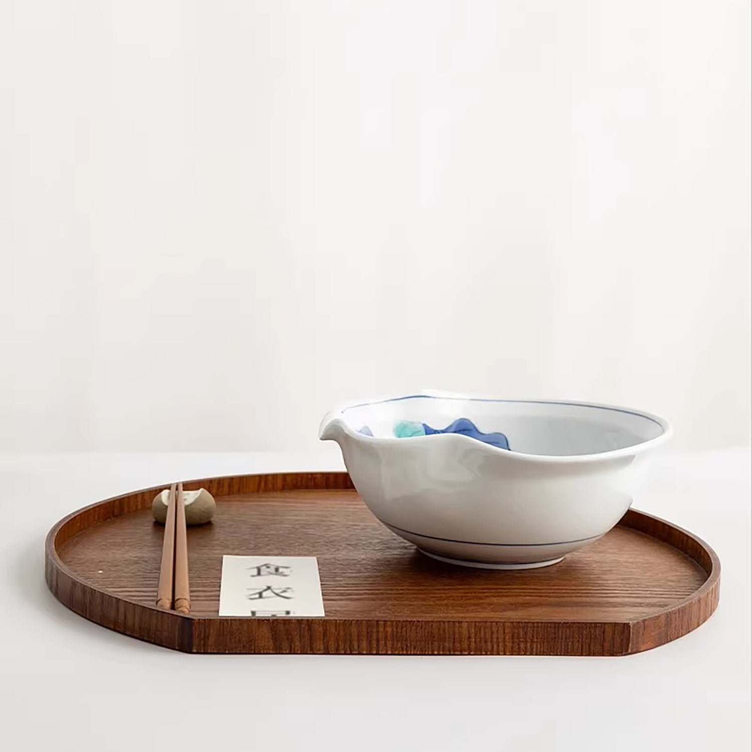 Bol profond Arita motif fleur de gourde