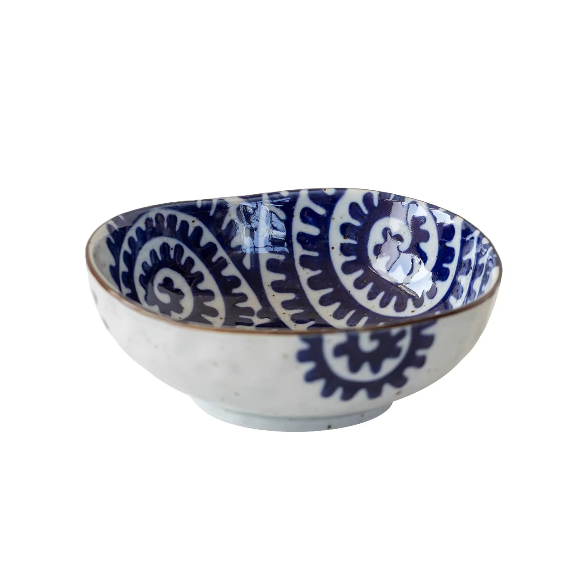 Bol Minoyaki motif Tako Karakusa