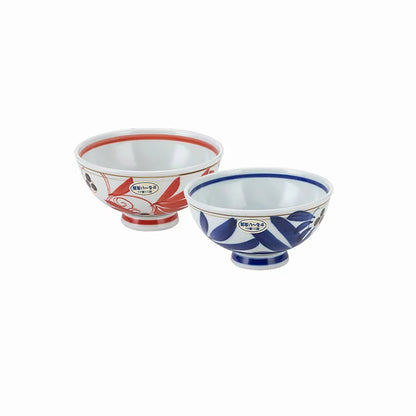 Bol en porcelaine Mino-yaki Issei décor feuilles ondoyantes
