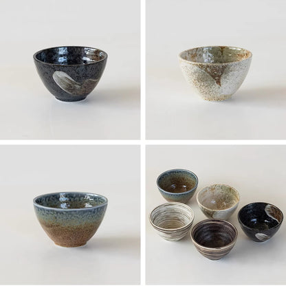 Bol Minoyaki en grès style minimaliste japonais