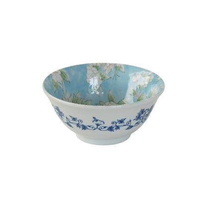 Bol Mino-yaki à motifs de fleurs d&