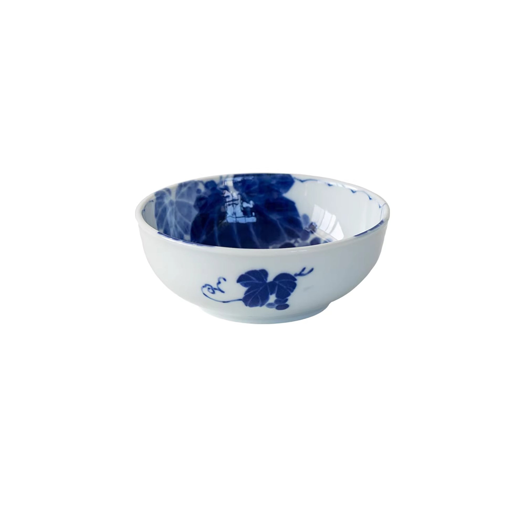 Bol Minoyaki motif raisin peint à la main