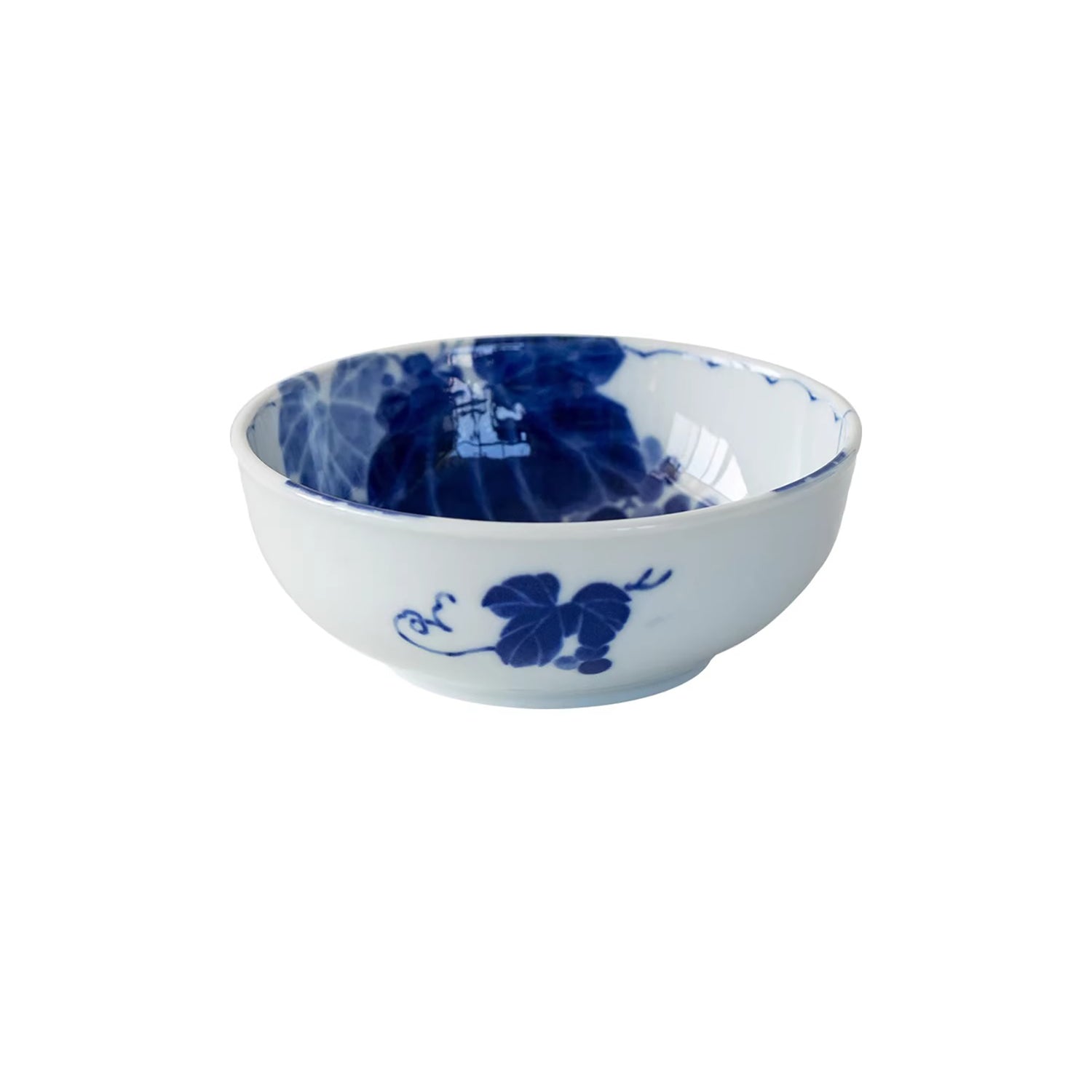 Bol Minoyaki motif raisin peint à la main