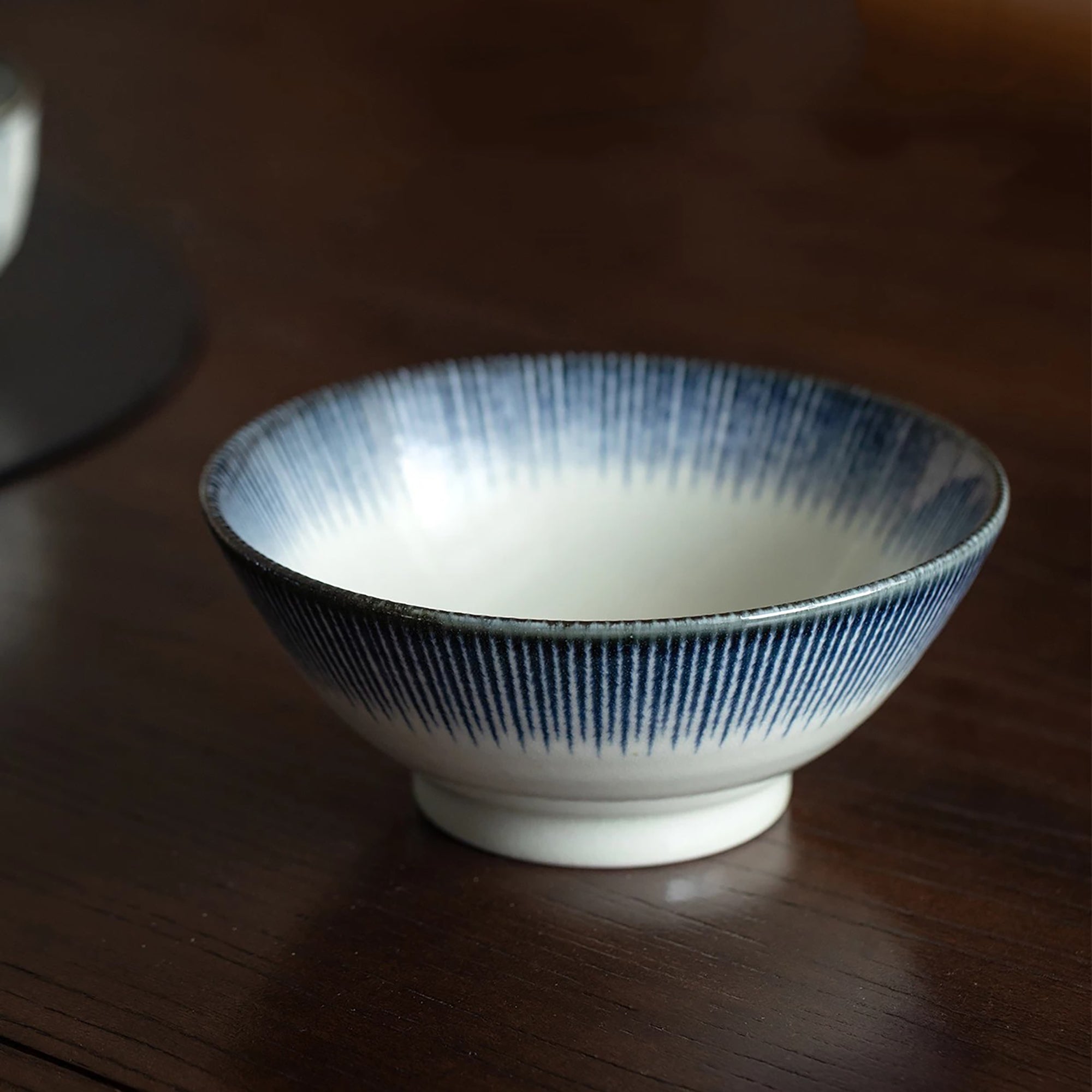 Bol à ramen japonais Hatsuichi motif jūso bleu