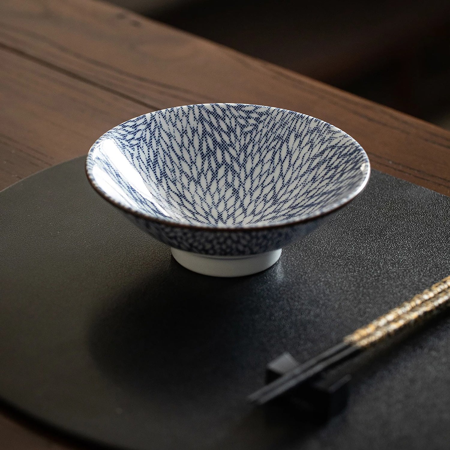Bol à ramen Arita-yaki sous émail style kasa
