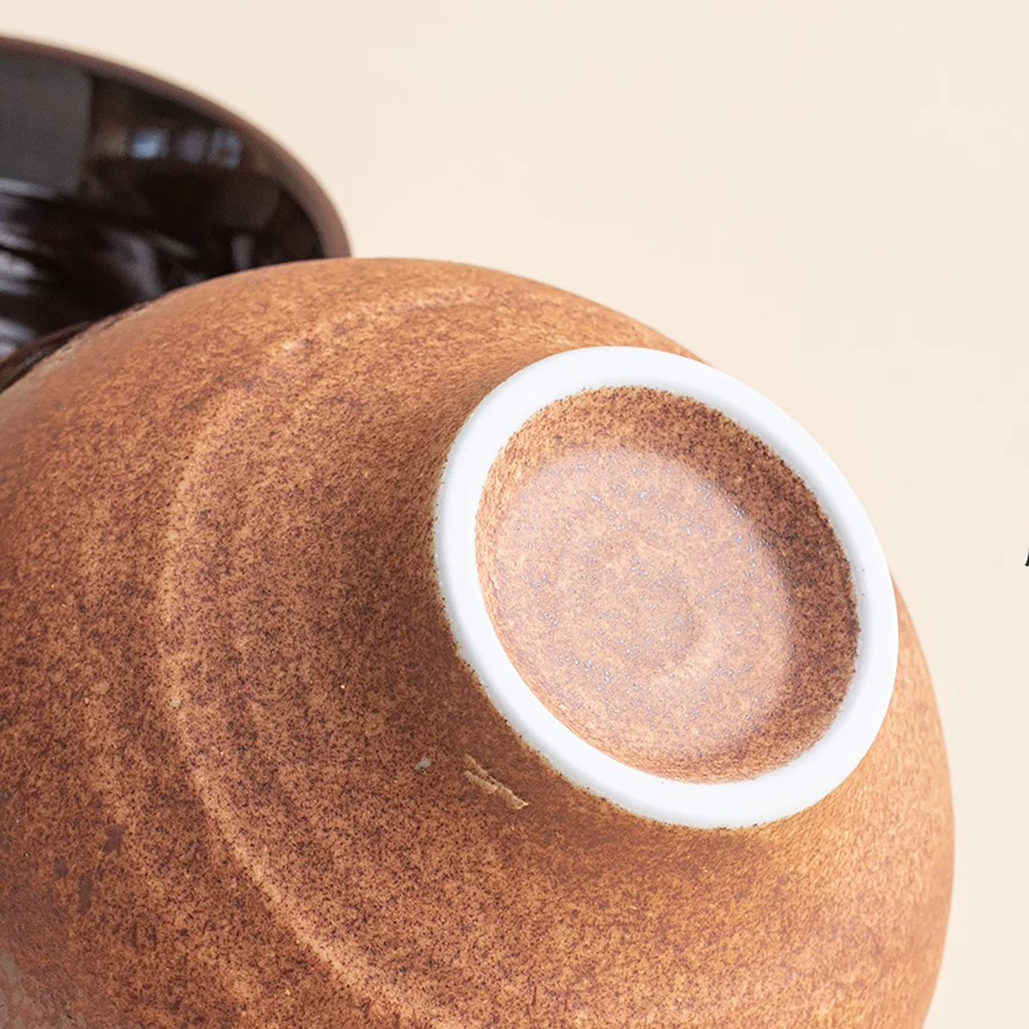 Bol japonais Hatsuichi décor soufflé sumi-e en porcelaine