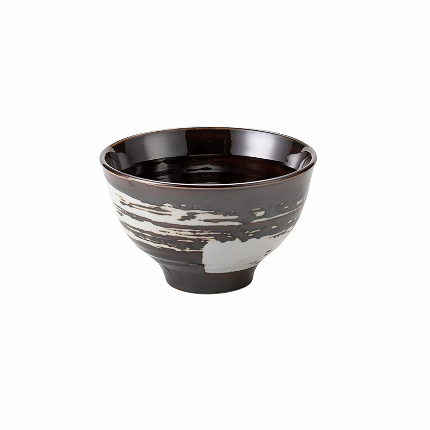 Bol japonais Hatsuichi décor soufflé sumi-e en porcelaine