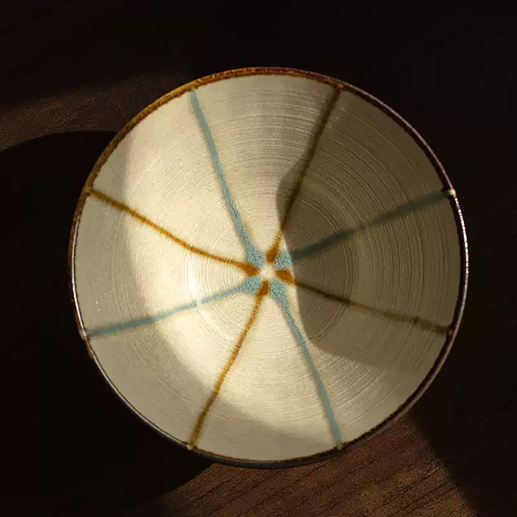 Bol à ramen Minoyaki vintage forme conique évasée