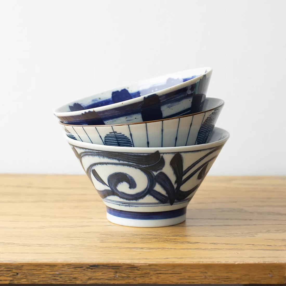 Bol à ramen Minoyaki peint à la main